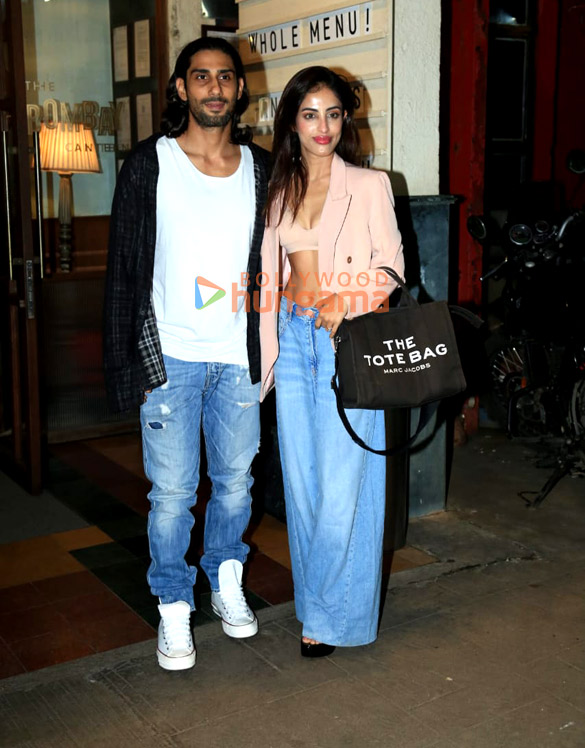 Photos: Prateik Babbar and Priya Banerjee snapped in town