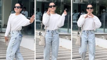 Rashmika Mandanna visits NGE office for Sikandar look test