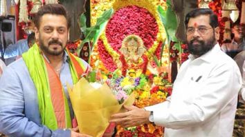 Salman Khan joins Ganesh Chaturthi 2024 celebrations at Maharashtra CM Eknath Shinde’s residence, see pics