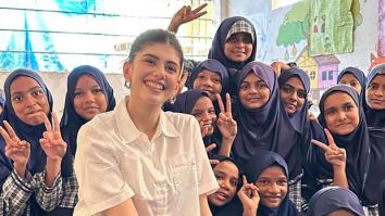 Sanjana Sanghi leads empowering class for underprivileged students on Teacher’s Day 2024: “Unboxing fears, chasing hopes and dreams”