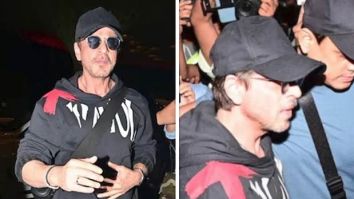 Shah Rukh Khan gets mobbed at Mumbai airport while taking off to Abu Dhabi; watch