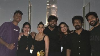 Nayanthara celebrates husband Vignesh Shivan’s 39th birthday with a bash near Burj Khalifa, Dubai