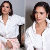 Esha Gupta exudes confidence in a chic power suit ensemble worth Rs. 1.37 lakh