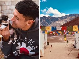 Farhan Akhtar offers a stunning glimpse into Ladakh base camp for 120 Bahadur, see pics