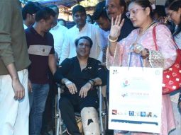 Govinda discharged from hospital after bullet injury, leaves on wheelchair: “Aisa laga ki yeh kya ho gaya”