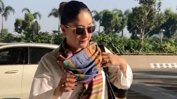 Kareena Kapoor Khan snapped at airport