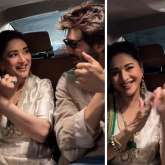 Madhuri Dixit nails hookstep of Bhool Bhulaiyaa 3 title track with Kartik Aaryan during Lucknow promotions, watch