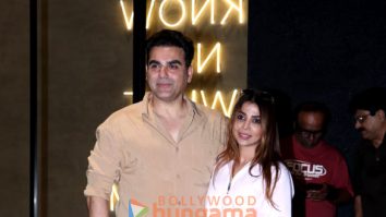 Photos: Arbaaz Khan, Sshura Khan and others snapped at Excel Entertainment’s office