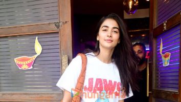 Photos: Pooja Hegde and Fatima Sana Shaikh snapped outside a gym in Santacruz