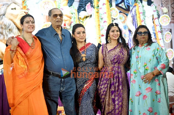 Photos: Rani Mukerji, Kajol and others snapped at a Durga Puja Pandal