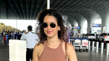 Photos: Sanya Malhotra and Mandira Bedi snapped at the airport