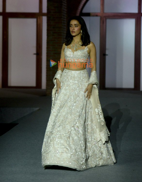 Photos: Shraddha Kapoor snapped walking ramp at a fashion show in Delhi