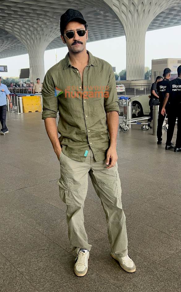 Photos: Vicky Kaushal and Esha Deol snapped at the airport