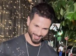 Shahid Kapoor papped all casual black look