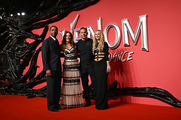 Tom Hardy and crew attend premiere of Venom: The Last Dance in London