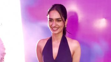 Beauty in Black! Manushi Chhillar Spotted At Nykaaland
