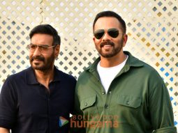 Photos: Ajay Devgn and Rohit Shetty snapped promoting Singham Again